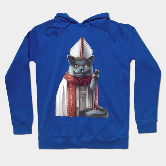 Cat-holic Hoodie by jboyano